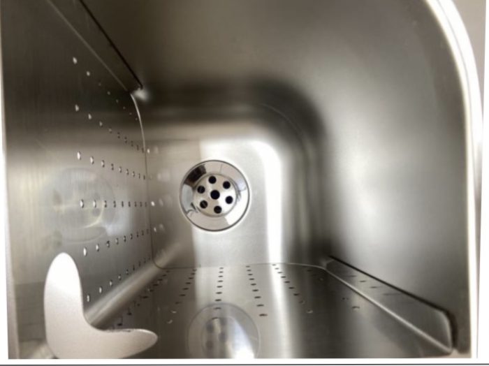 Stainless Steel Commercial Sink with Void